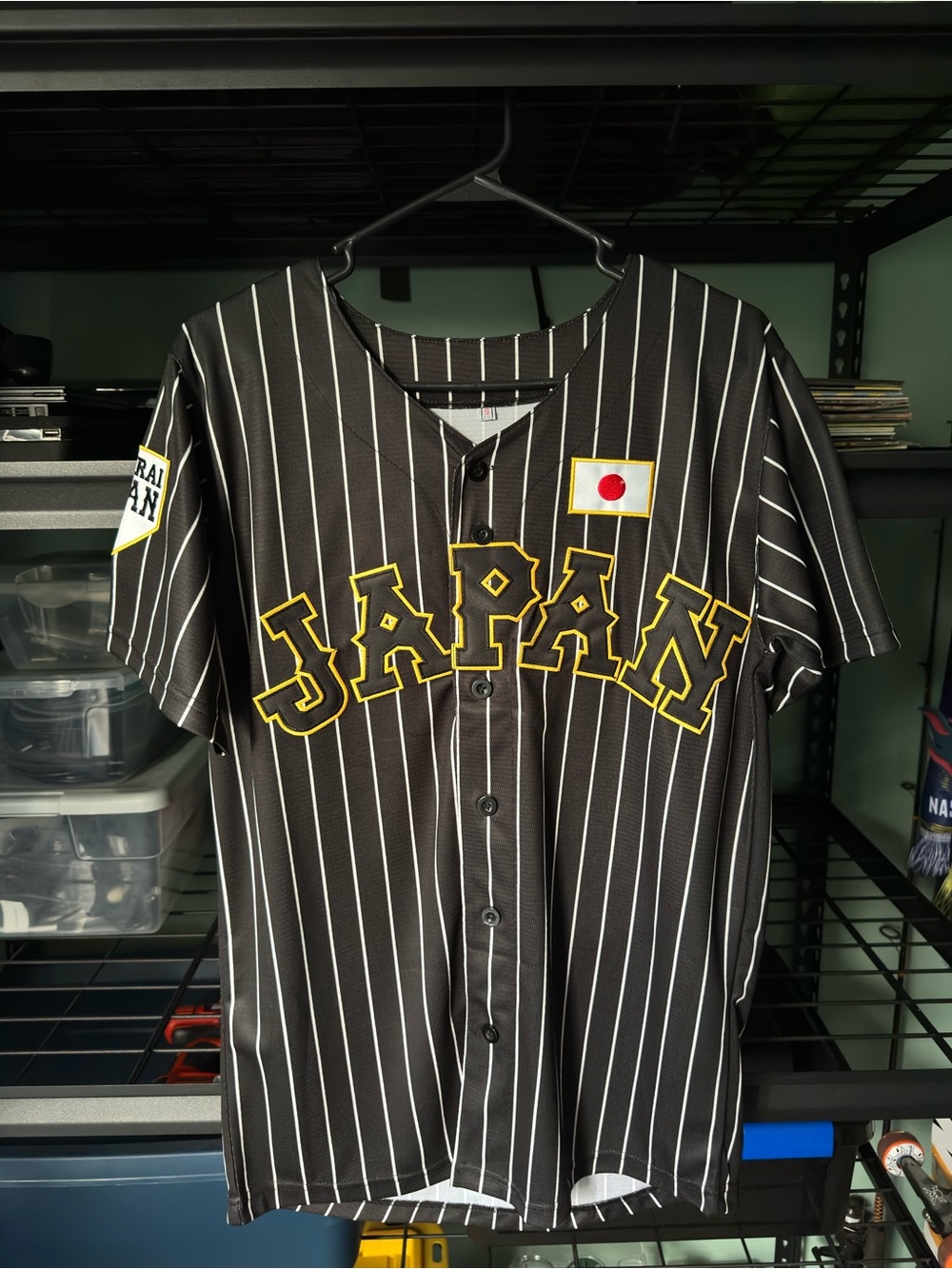 Japan Ohtani Baseball Jersey - Black
